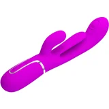 Pretty Love Shania Triple Rabbit Vibrator Pink