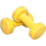 Gorilla Sports set bučica za aerobik (2 x 4 kg / Žuti)