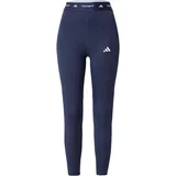 Adidas Sportske hlače morsko plava / bijela