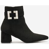 Resti Black women's low stiletto boots Masemart | ePonuda.com