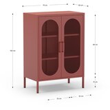 Marckeric Opečnato oranžna omarica 70x100 cm Diora – | Shoptok.si