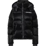 Karl Lagerfeld Prehodna jakna črna / bela