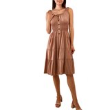 Gemre Brown strappy dress Masaew | Shoptok.si