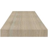 vidaXL Stenske police 2 kosa barva hrasta 80x23,5x3,8 cm MDF | Shoptok.si