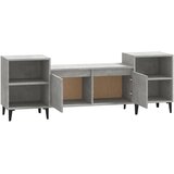  TV ormarić boja betona 160x35x55 cm od konstruiranog drva Siva | shoptok.hr
