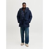 Jack & Jones Plus Zimska jakna 'JJFINN' temno modra | Shoptok.si