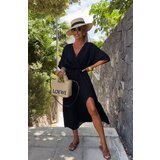 Beloved Bria obleka iz bombaža črna | Shoptok.si