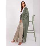 Wool Fashion Italia Cardigan-AT-SW-2395.30-khaki | shoptok.hr