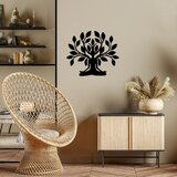 Wallity Zidna dekoracija Yoga, 60x70cm, Crna Cene