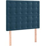  Okvir kreveta bez madraca tamnoplavi 120x190 cm baršunasti | shoptok.hr