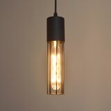  Visilica na sajli MELODY 2xE27/15W/230V crna | Eponuda.com