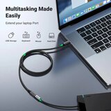 Ugreen produžni kabl us372 usb-c 3.1 gen2 4k 100w 0.5 m (crni) ( 45172 ) | ePonuda.com