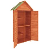  Vrtno spremište za alat smeđe 89x52,5x175 cm masivna borovina | shoptok.hr