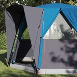  Kabinski šotor s streho Modra in siva 320 x 320 x 203 cm, (5000091146) | Shoptok.si