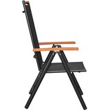 5-dijelni vrtni blagovaonski set aluminijski crni | shoptok.hr