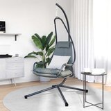  Viseća jaja stolica Antracit 94 x 107 x 196,5 cm Čelik | Eponuda.com