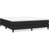 Maison Chic Box spring postelja - Vzmetna postelja z vzmetnico črna 180x200 cm blago SL14608, (21882839) | Shoptok.si