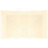  Papirnate vrećice 250 kom s ručkama žute 21x11x36 cm | shoptok.hr