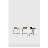 Marckeric Bež metalna barska stolica (visine sjedala 65 cm) Emily – | shoptok.hr