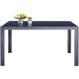 Ambia Garden VRTNA MIZA kovina, steklo antracit | Shoptok.si