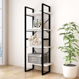 vidaXL ormarić za knjige s 4 razine bijeli 60x30x140 cm od borovine Cijene