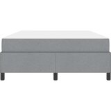 vidaXL krevet s opruga kutije svijetlo siva, crna 140 x 190 cm | shoptok.hr