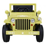  Avto na akumulator Retro Military – bež | Shoptok.si