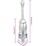  Sklopivo sidro srebrno 1,5 kg od kovanog željeza | Eponuda.com