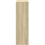 Pregrada regal za knjige 3 razina hrast 99x29x99 cm drveni | shoptok.hr