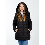 Glano Women's winter jacket - black/black Cene