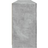  Komoda s LED svjetlima siva boja betona 164 x 37 x 67 cm | shoptok.hr