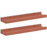  Polica na zidu 2 pcs Crvena 40 x 9 x 3 cm Konstruirano drvo | shoptok.hr