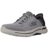 Skechers Nizke superge SLIP INS: ARCHFIT Siva | Shoptok.si