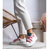 Gemre Gray sneakers with red laces Arcobaleno | shoptok.hr