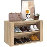  Za cipele boja hrasta 75 x 35 x 45 cm konstruirano drvo | shoptok.hr