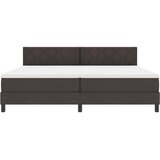  s opruga kutije Tamno smeđa 200 x 200 cm tkanina | shoptok.hr