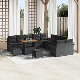  Sjedeća garnitura za vrt 13 kom. poliratan 306 x 289 x 85 cm | shoptok.hr