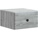  Noćni ormarić za montažu na zid Siva sonoma 34,5 x 33 x 20 cm | shoptok.hr