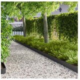 vidaXL Ograda oko Travnjaka 30 kom. 100 x 15 cm Čelik Crna - Crna 30 15 cm Cijene