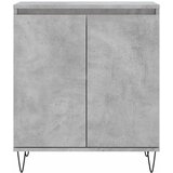  Komoda siva boja betona 60x35x70 cm od konstruiranog drva Slike