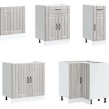  11-dijelni set kuhinjskih ormarića Lucca konstruiranog drva | shoptok.hr