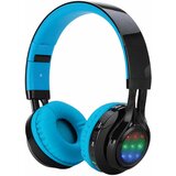 Venisymlis Slušalke LED Bluetooth, zložljive brezžične slušalke z mikrofonom, nadzor glasnosti, (22102562) | Shoptok.si