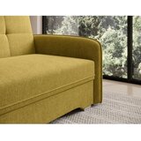 ELTAP Rumena raztegljiva/s prostorom za shranjevanje sedežna garnitura iz šenilje 102 cm Laine – | Shoptok.si