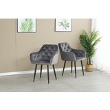  Stolica ČILI VELVET siva | shoptok.hr