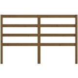  Uzglavlje za krevet boja meda 166 x 4 x 100 cm masivna borovina | shoptok.hr