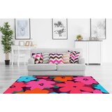 Lesnina XXXL RAVNO TKANA PREPROGA 140/200 cm taftano večbarvno, pink | Shoptok.si