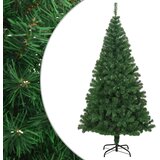  Umjetno božićno drvce s gustim granama zeleno 180 cm PVC | shoptok.hr