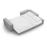 Micadoni Svijetlo siva sklopiva kutna garnitura od bouclé tkanine (s desnim kutom) Jodie – Home | shoptok.hr