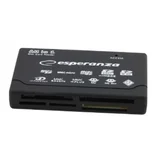 Card-reader ESPERANZA, USB 2.0, ALL IN ONE, EA119