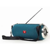 Gembird SPK-BT-17-G portable bluetooth speaker +handsfree 2x5W, fm, usb, sd, aux + antena green Cene